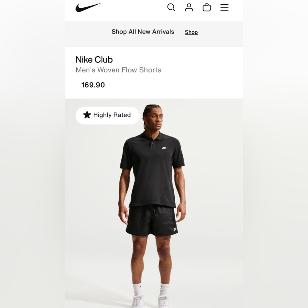 Nike Black Shorts